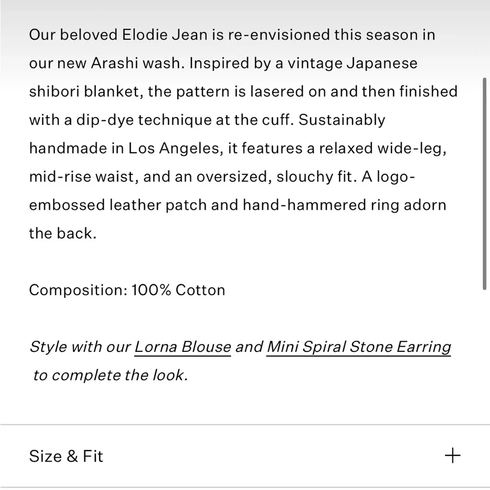 Ulla Johnson Elodie Jean - Picture 7 of 11